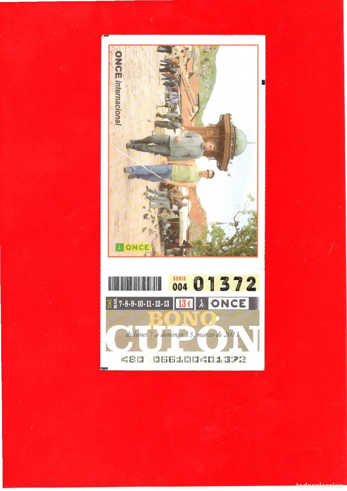 Cupones ONCE: Bono Cup&oacute;n de la ONCE del a&ntilde;o 2011 - Foto 1