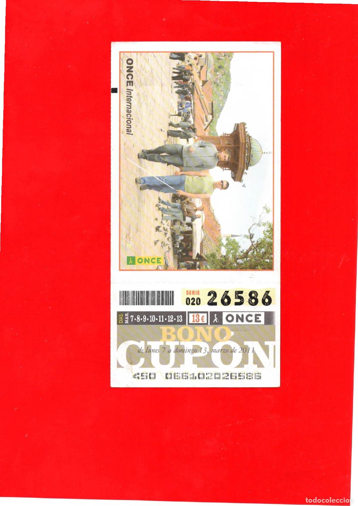 Cupones ONCE: Bono Cup&oacute;n de la ONCE del a&ntilde;o 2011 - Foto 1