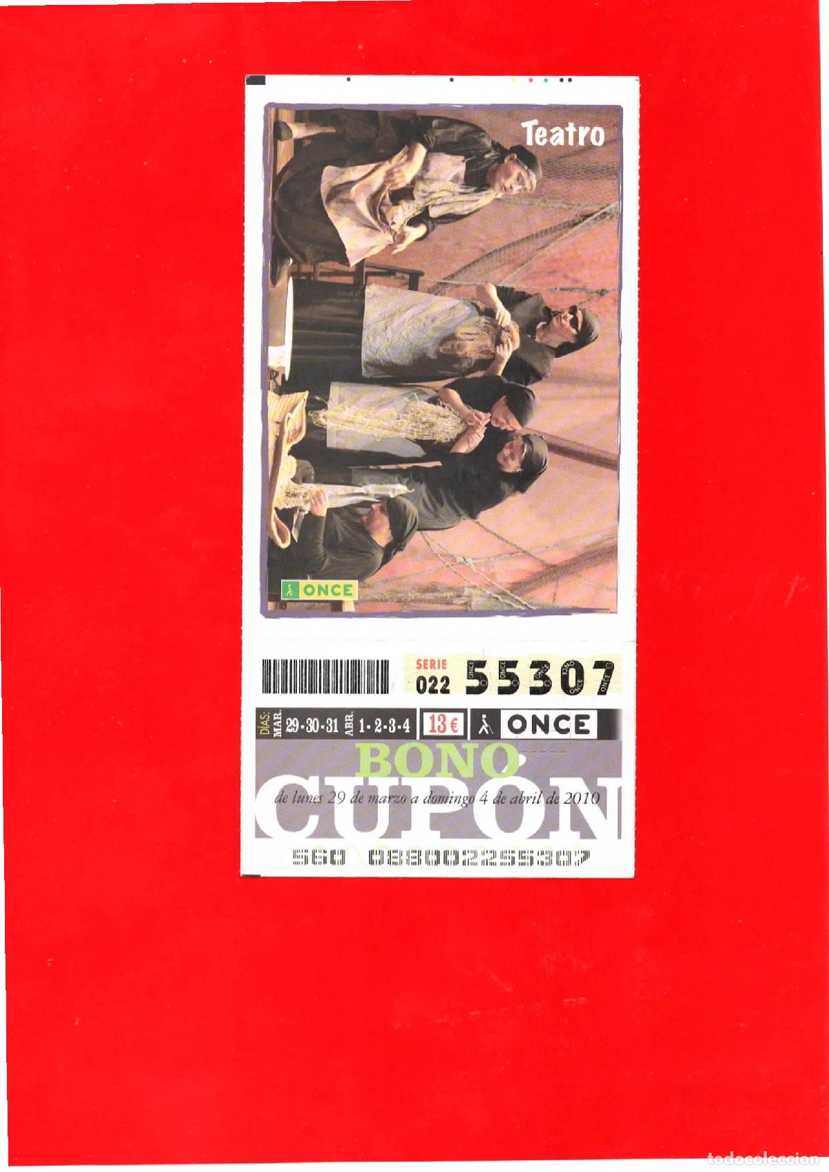 Cupones ONCE: Bono Cup&oacute;n de la ONCE del a&ntilde;o 2010 - Foto 1