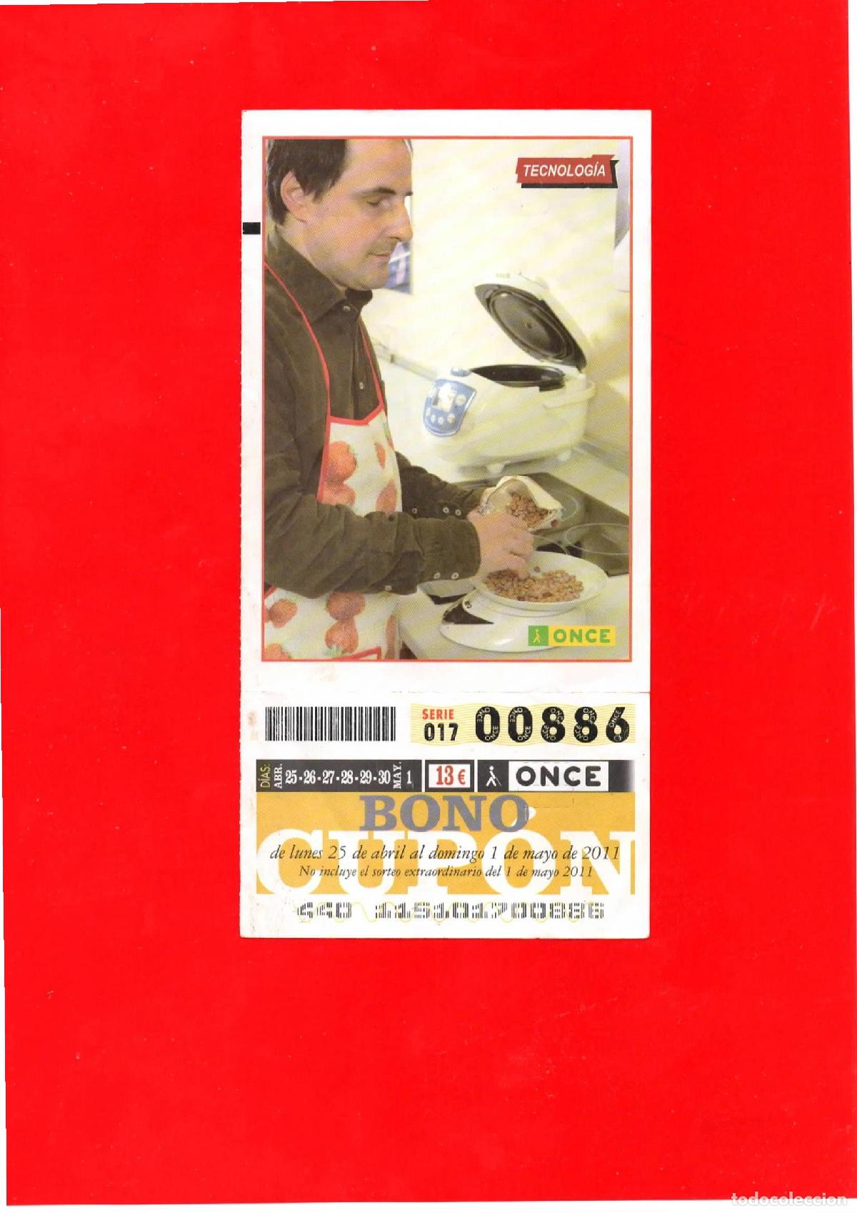 Cupones ONCE: Bono Cup&oacute;n de la ONCE del a&ntilde;o 2011 - Foto 1