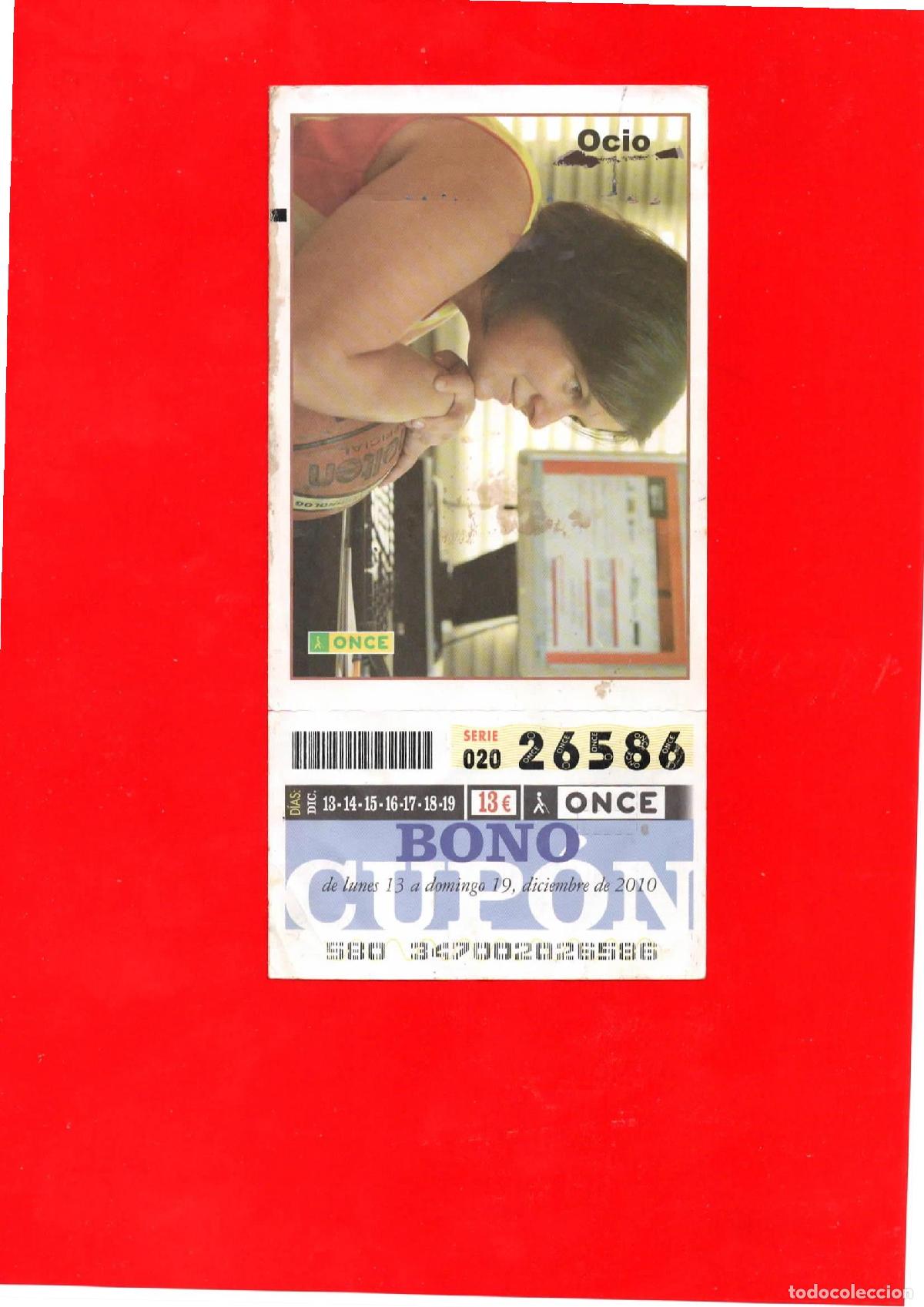 Cupones ONCE: Bono Cup&oacute;n de la ONCE del a&ntilde;o 2010 - Foto 1