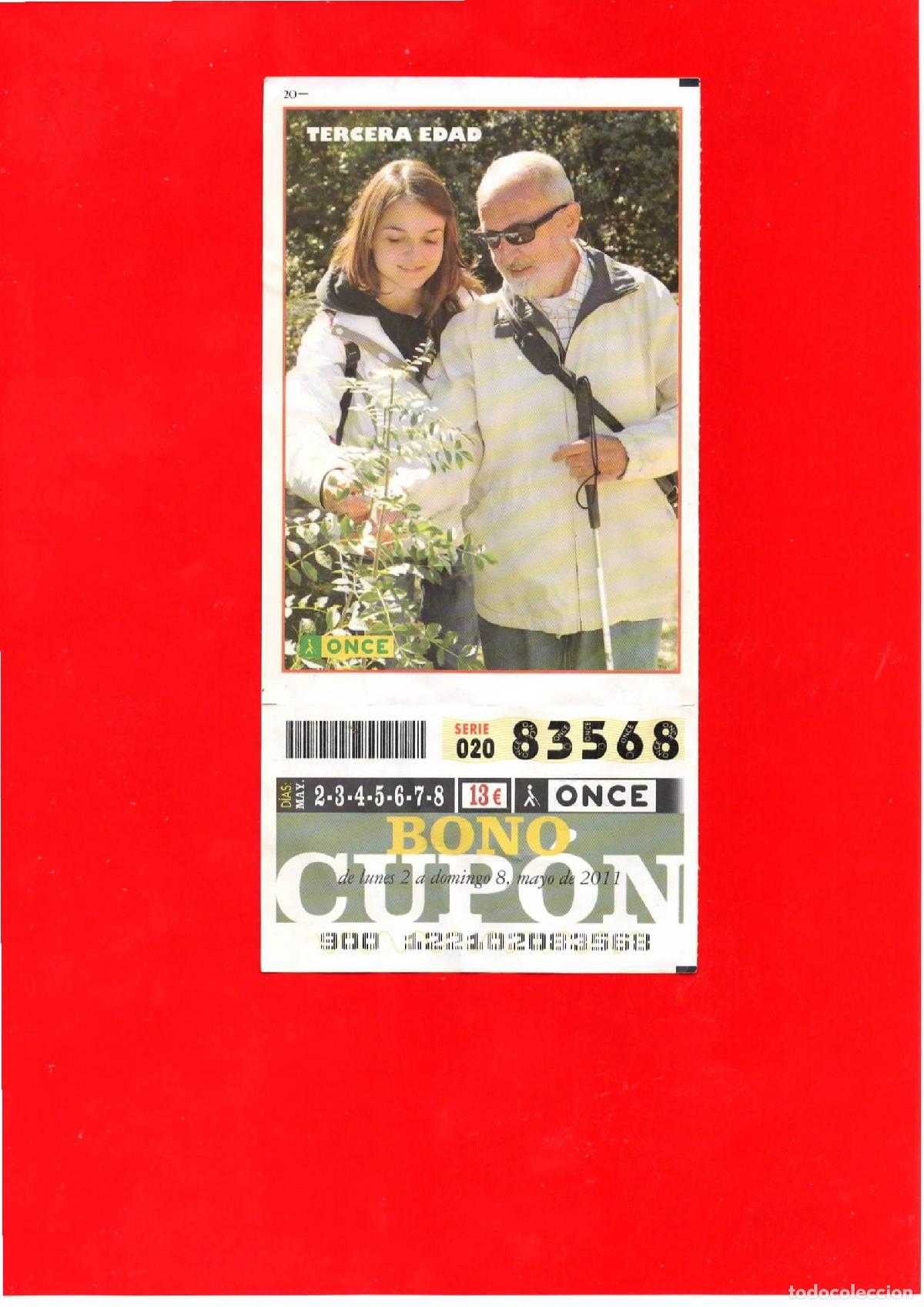 Cupones ONCE: Bono Cup&oacute;n de la ONCE del a&ntilde;o 2011 - Foto 1