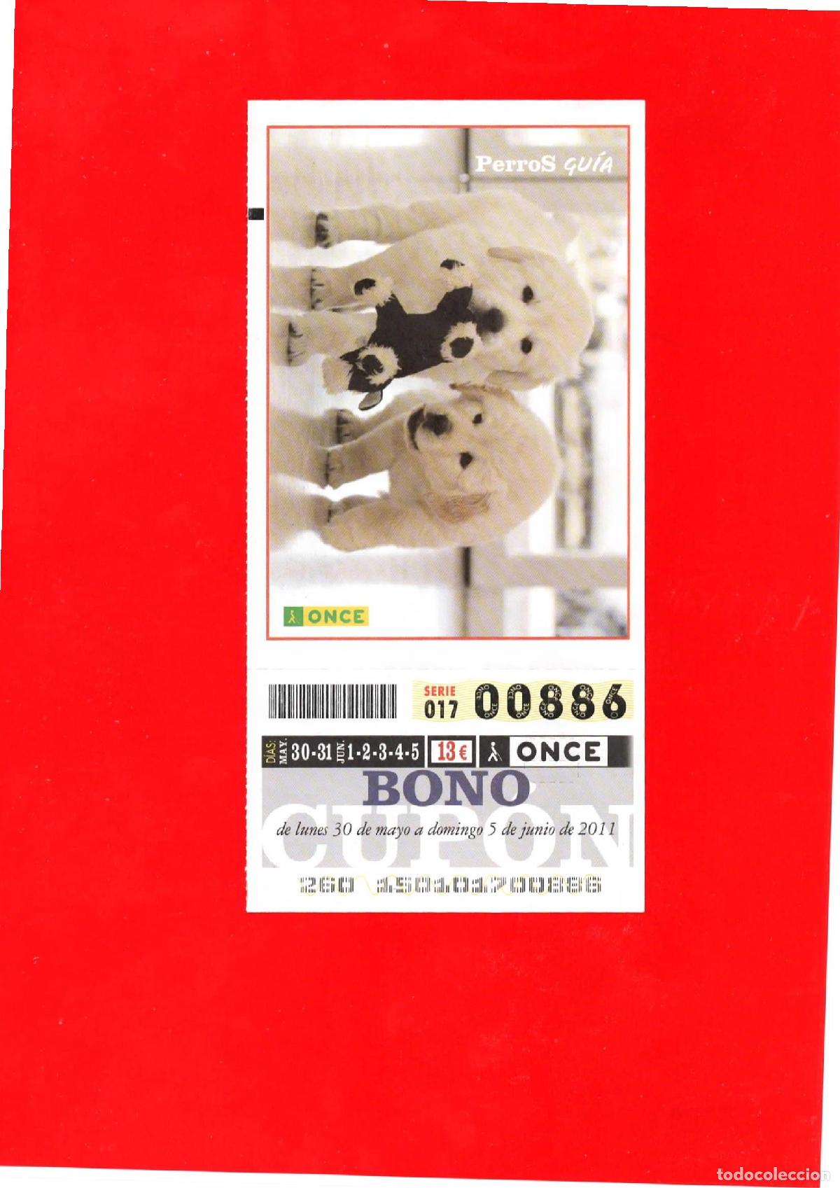 Cupones ONCE: Bono Cup&oacute;n de la ONCE del a&ntilde;o 2011 - Foto 1