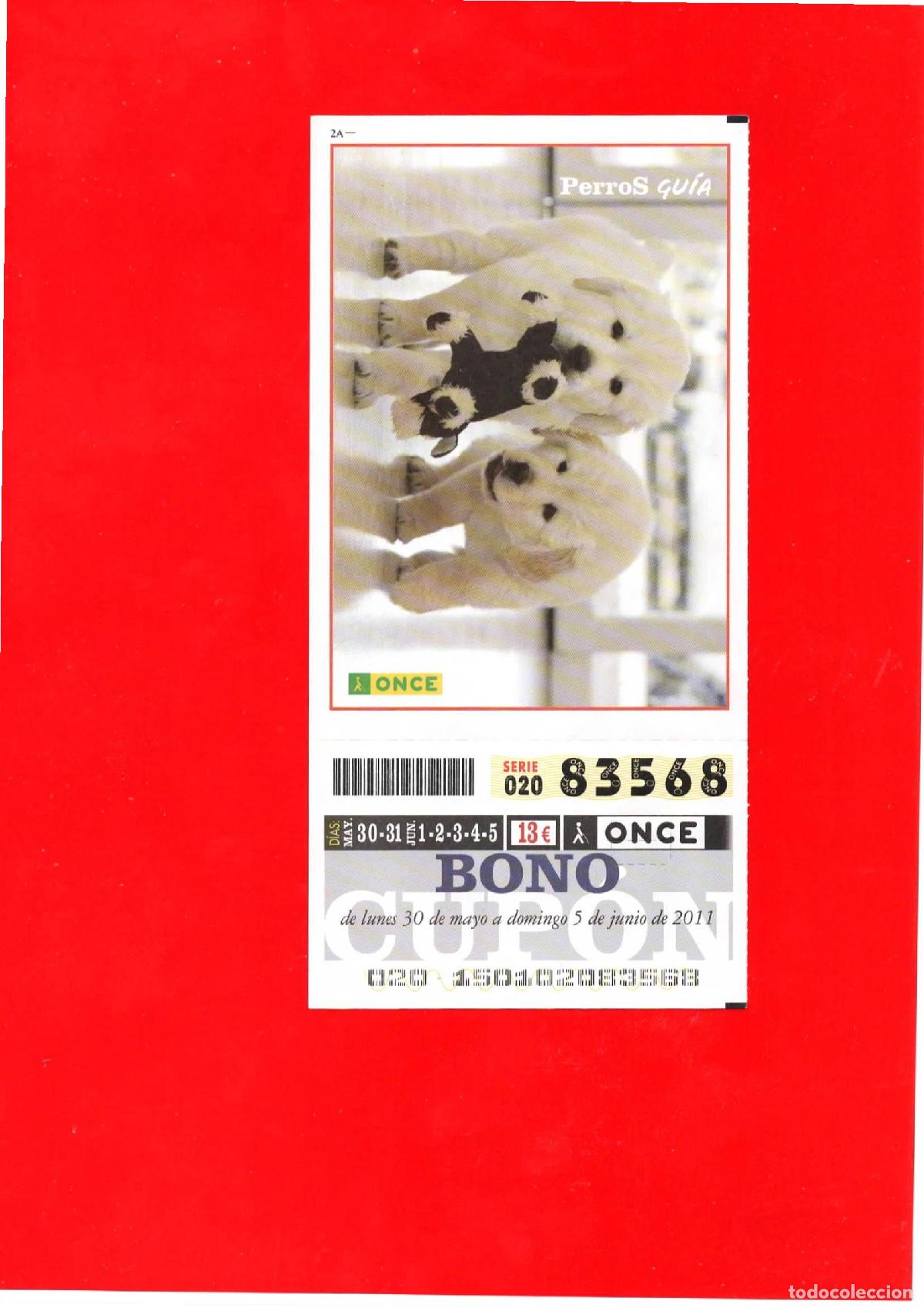 Cupones ONCE: Bono Cup&oacute;n de la ONCE del a&ntilde;o 2011 - Foto 1