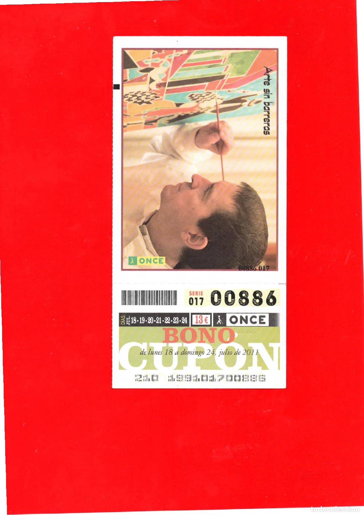 Cupones ONCE: Bono Cup&oacute;n de la ONCE del a&ntilde;o 2011 - Foto 1