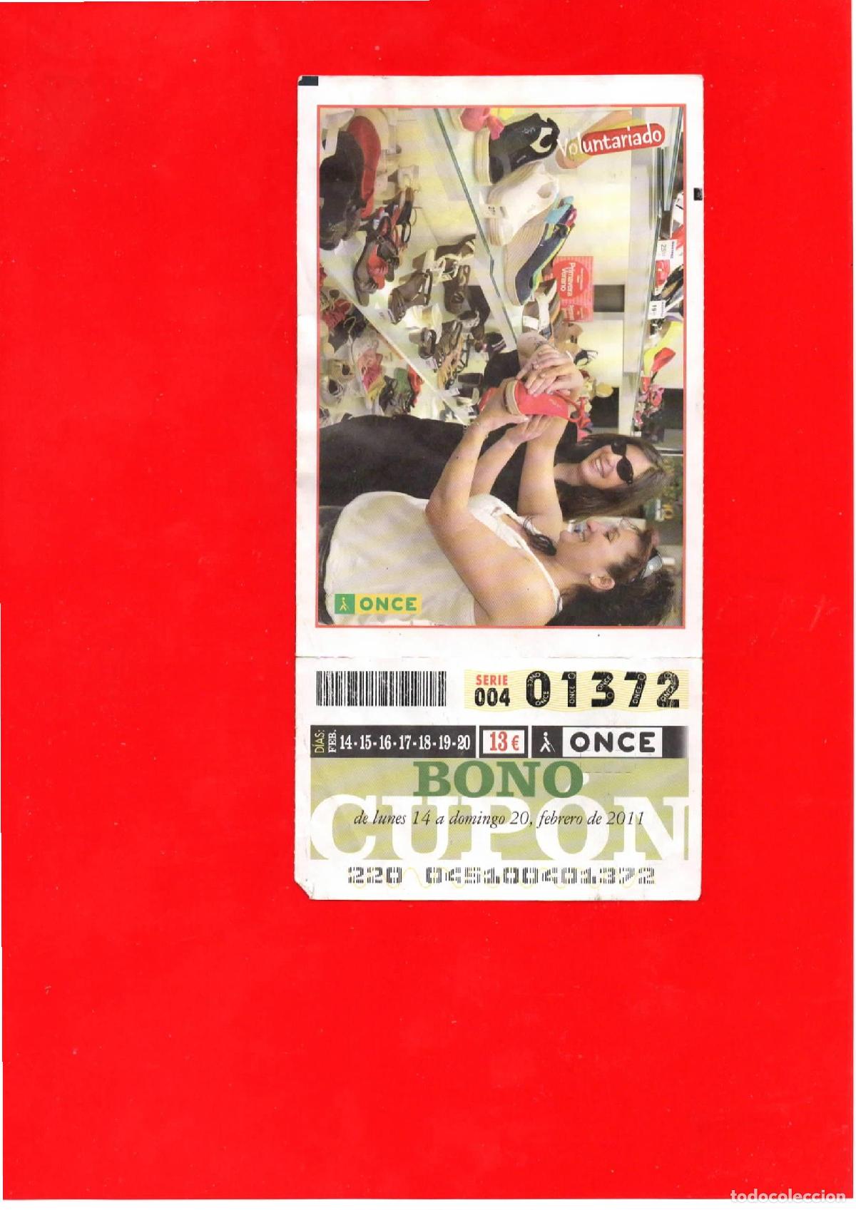 Cupones ONCE: Bono Cup&oacute;n de la ONCE del a&ntilde;o 2011 - Foto 1