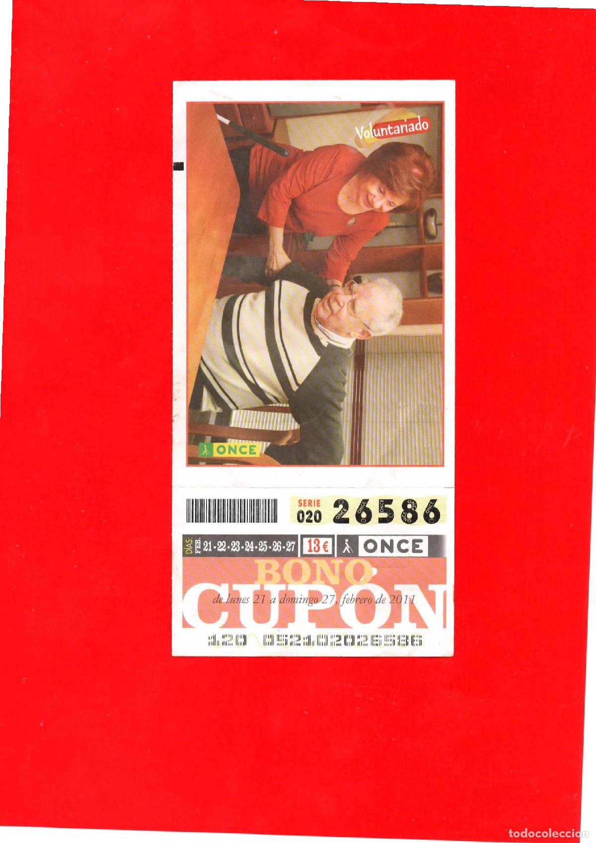 Cupones ONCE: Bono Cup&oacute;n de la ONCE del a&ntilde;o 2011 - Foto 1