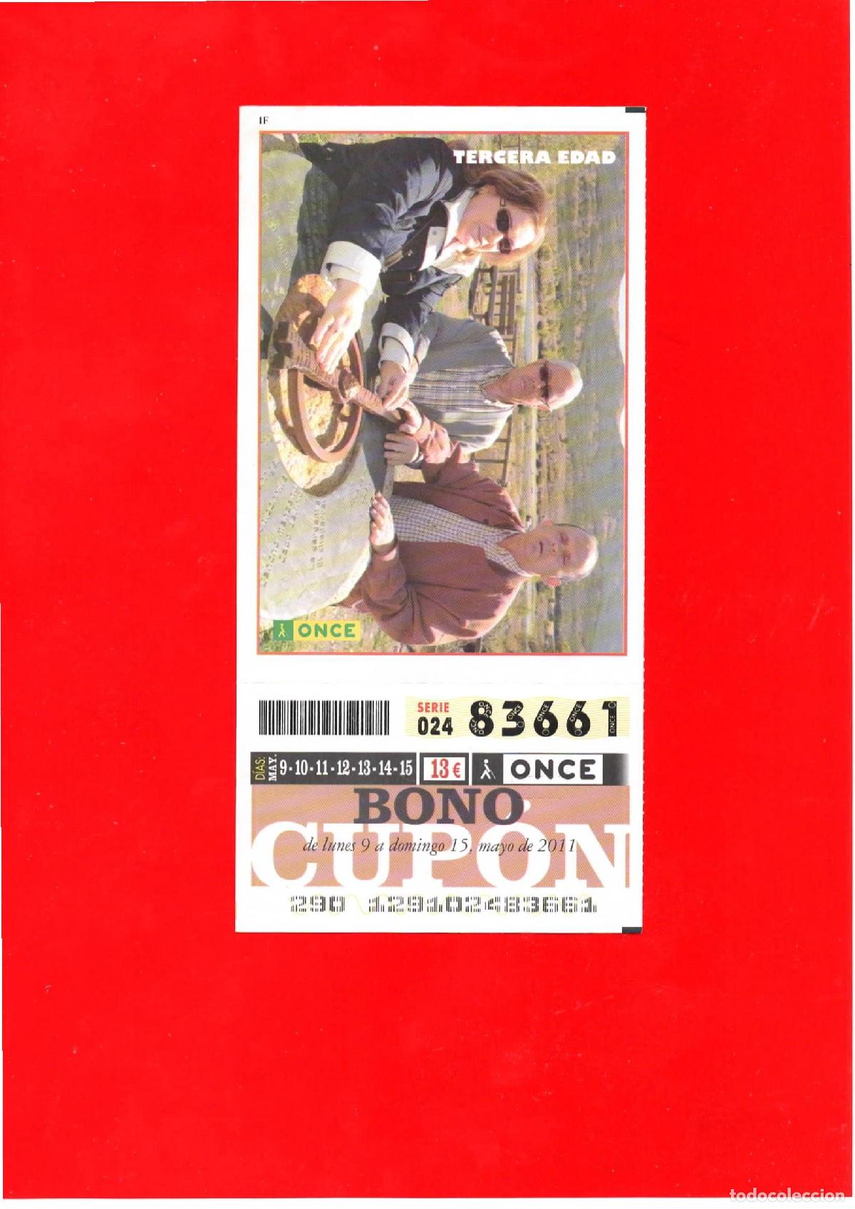 Cupones ONCE: Bono Cup&oacute;n de la ONCE del a&ntilde;o 2011 - Foto 1