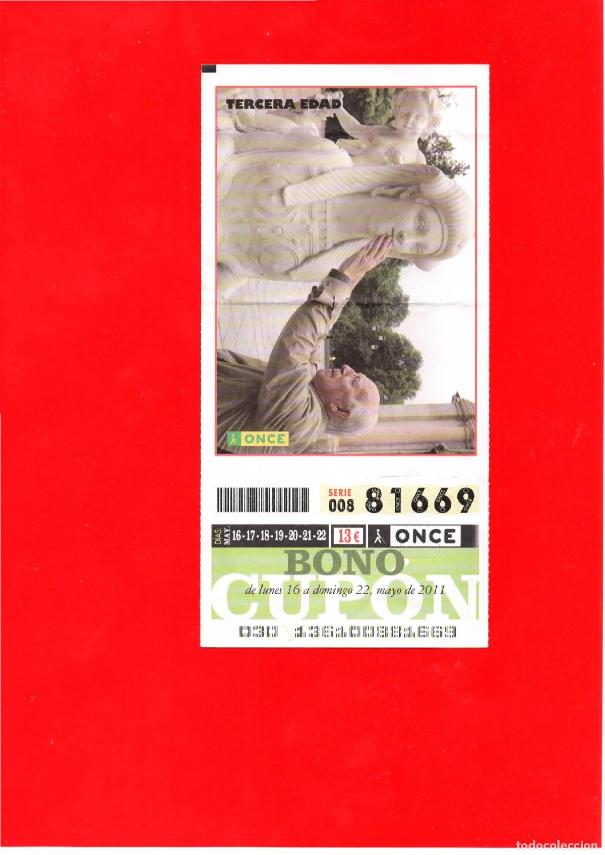 Cupones ONCE: Bono Cup&oacute;n de la ONCE del a&ntilde;o 2011 - Foto 1