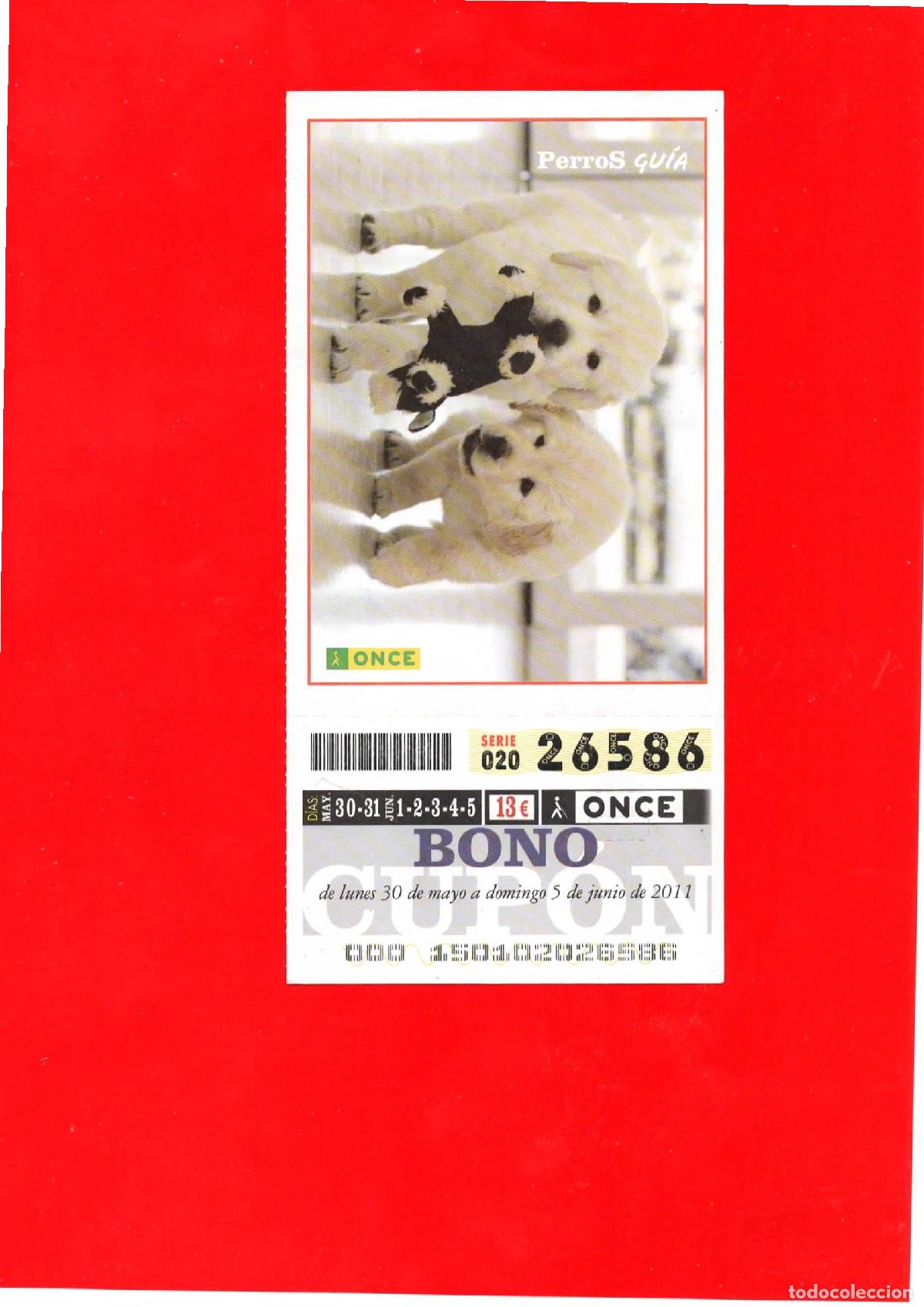 Cupones ONCE: Bono Cup&oacute;n de la ONCE del a&ntilde;o 2011 - Foto 1