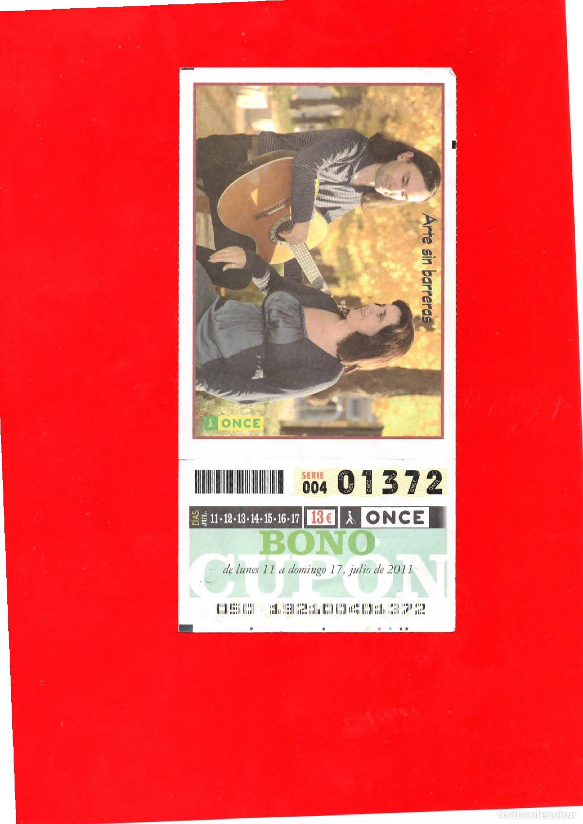Cupones ONCE: Bono Cup&oacute;n de la ONCE del a&ntilde;o 2011 - Foto 1