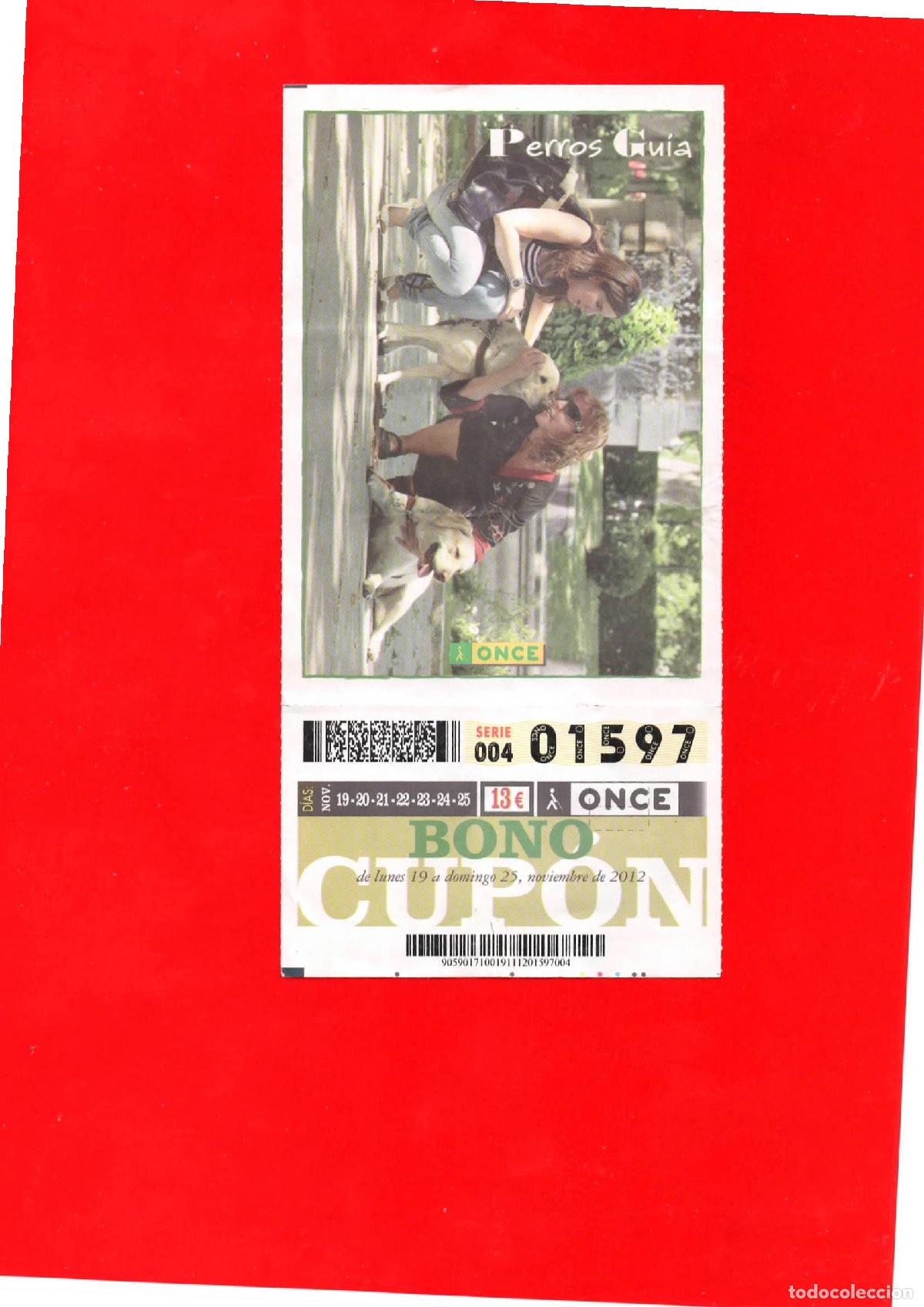 Cupones ONCE: Bono Cup&oacute;n de la ONCE del a&ntilde;o 2012 - Foto 1