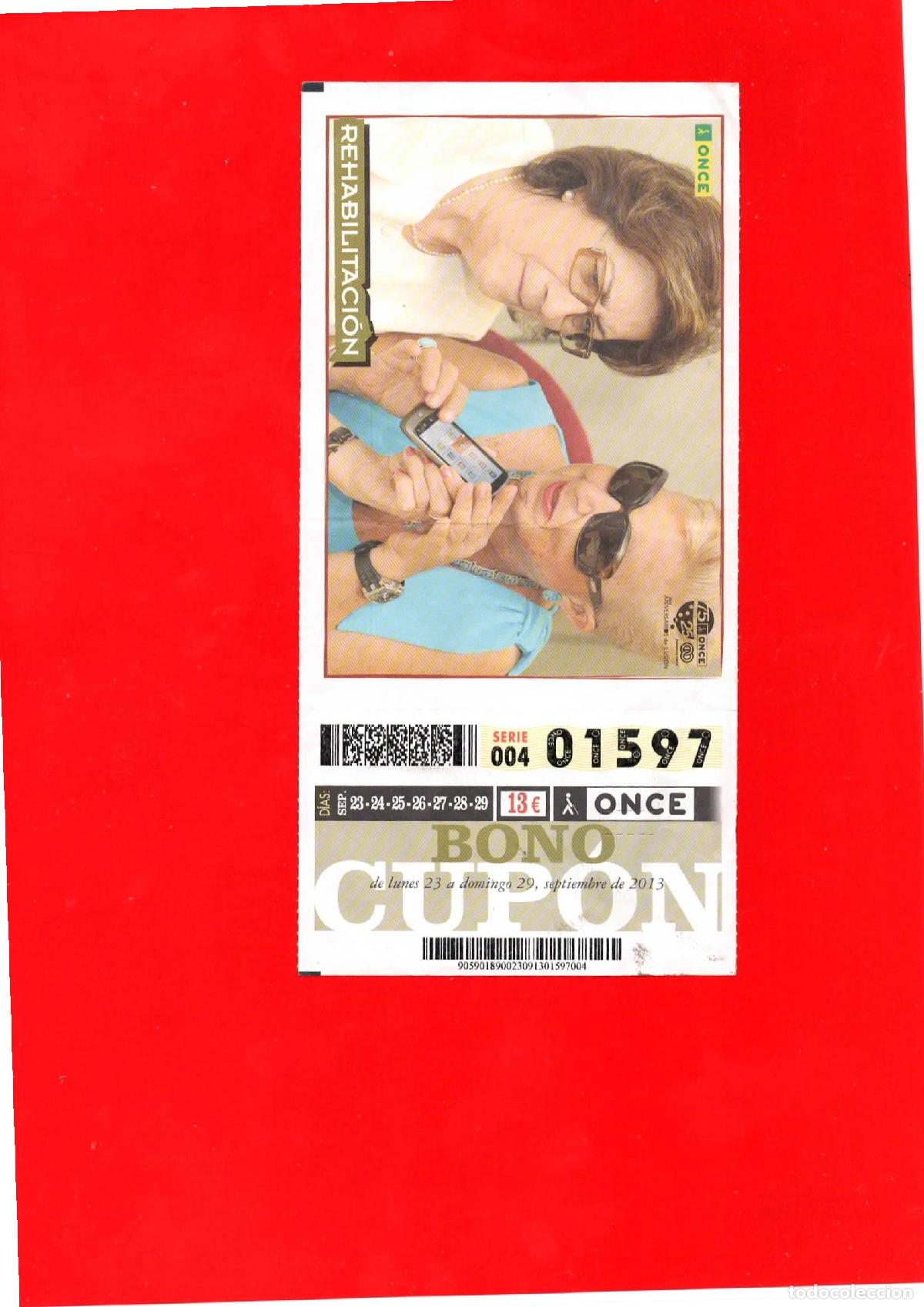 Cupones ONCE: Bono Cup&oacute;n de la ONCE del a&ntilde;o 2013 - Foto 1