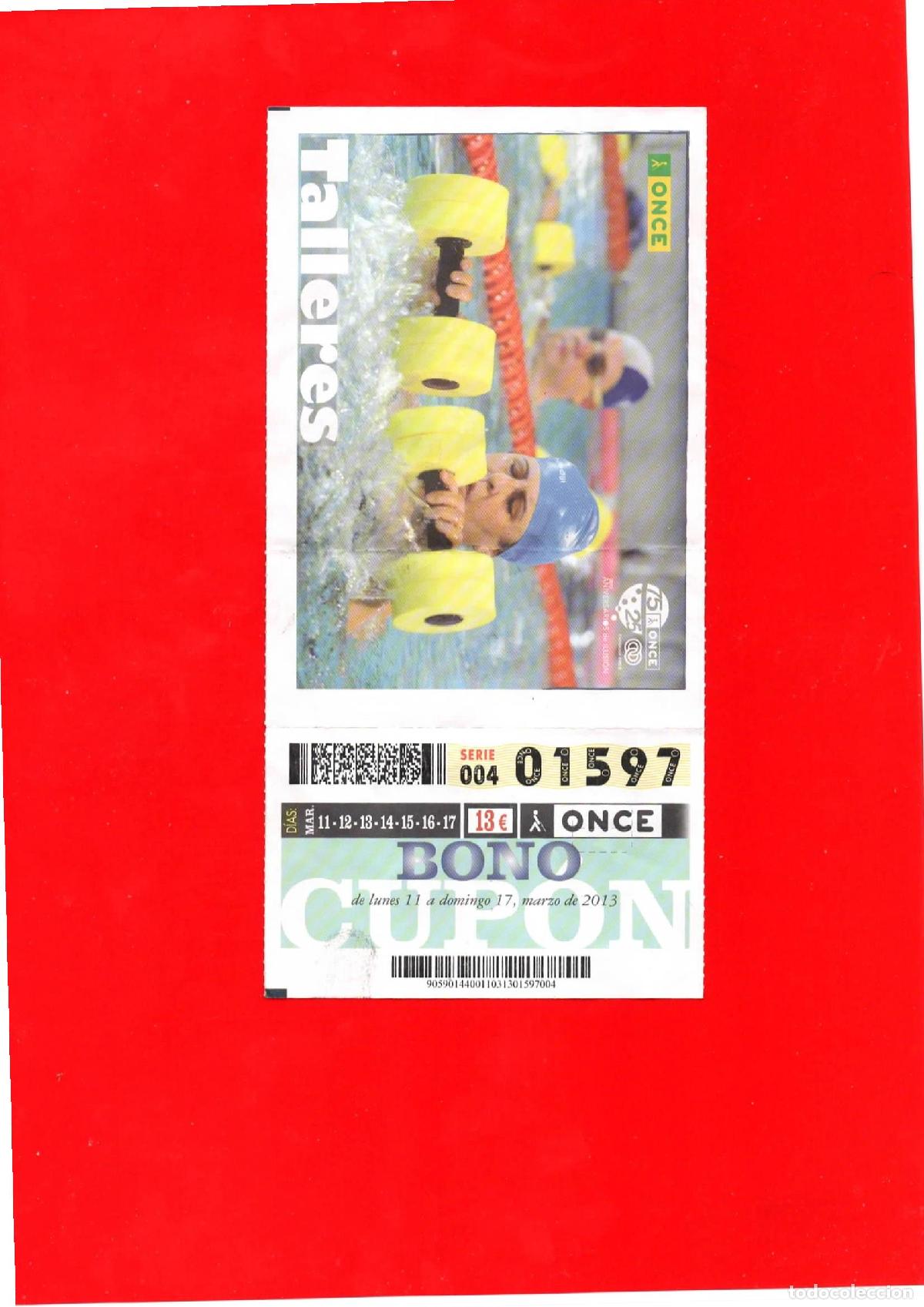 Cupones ONCE: Bono Cup&oacute;n de la ONCE del a&ntilde;o 2013 - Foto 1