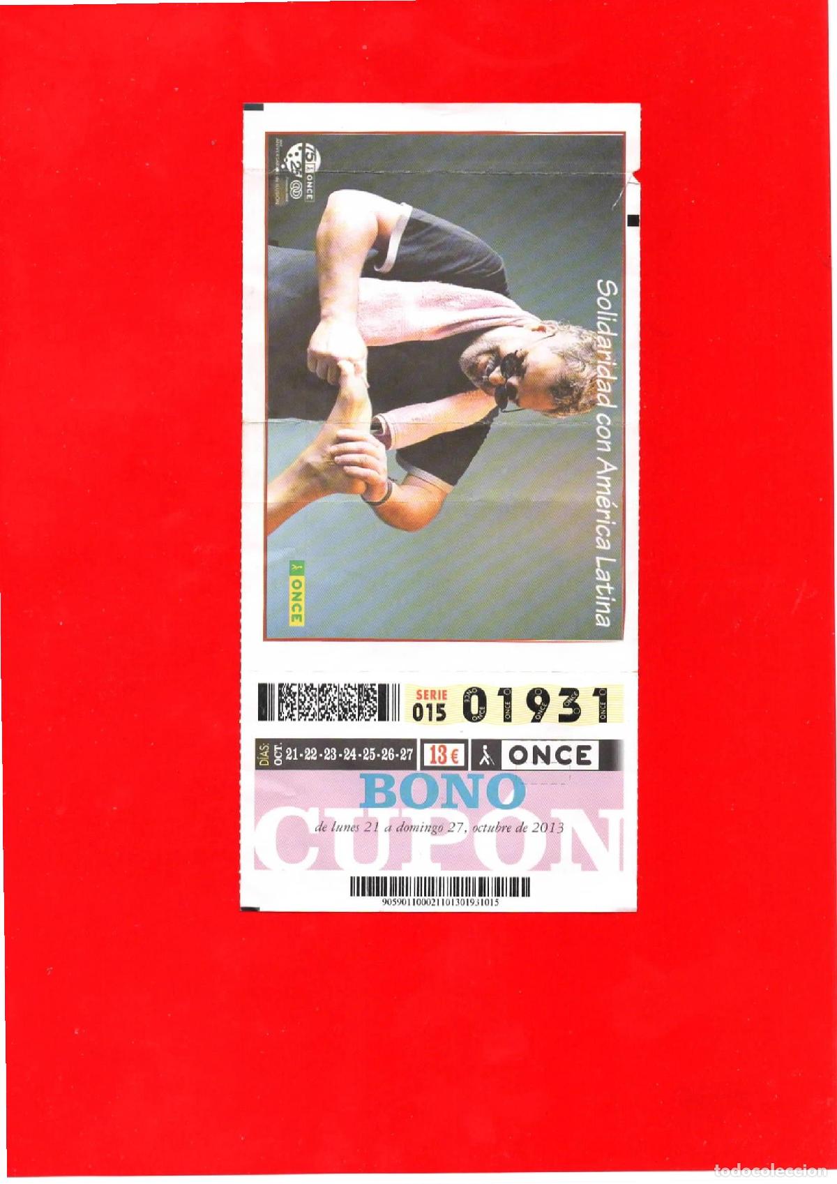 Cupones ONCE: Bono Cup&oacute;n de la ONCE del a&ntilde;o 2013 - Foto 1