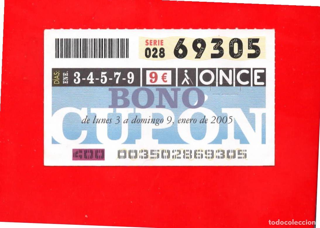 Billets ONCE: Bono Cup&oacute;n de la ONCE sin Tarjeta del a&ntilde;o 2004