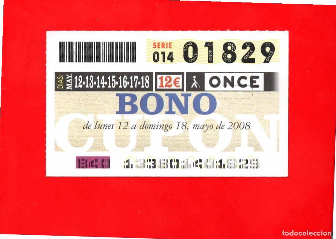 Cupones ONCE: Bono Cup&oacute;n de la ONCE sin Tarjeta del a&ntilde;o 2008 - Foto 2