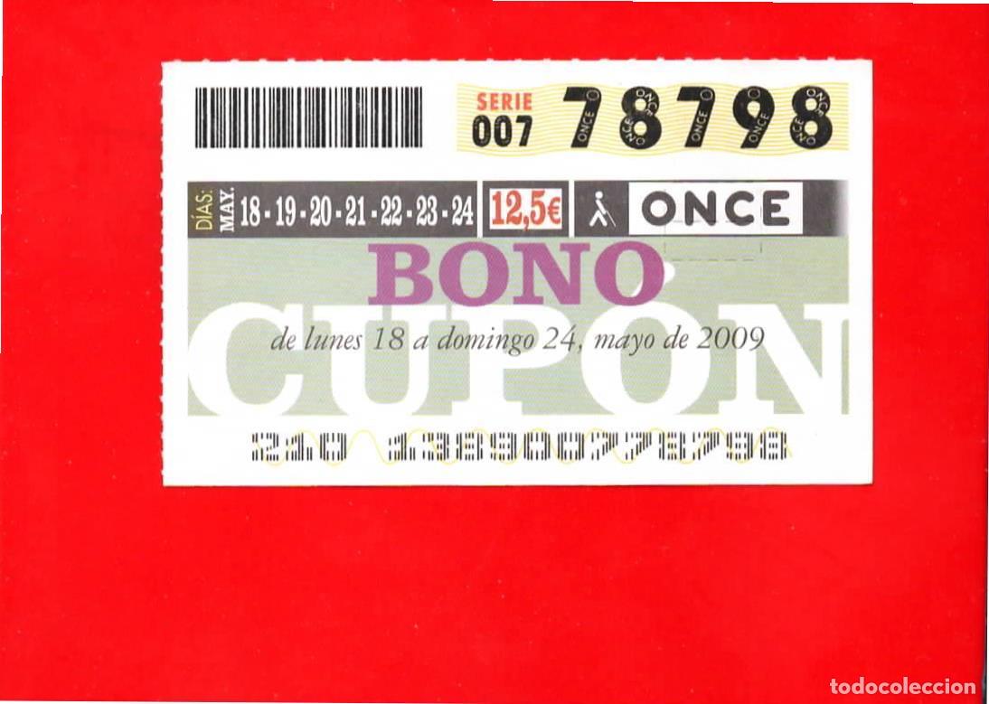 Coupon ONCE: Bono Cup&oacute;n de la ONCE sin Tarjeta del a&ntilde;o 2009
