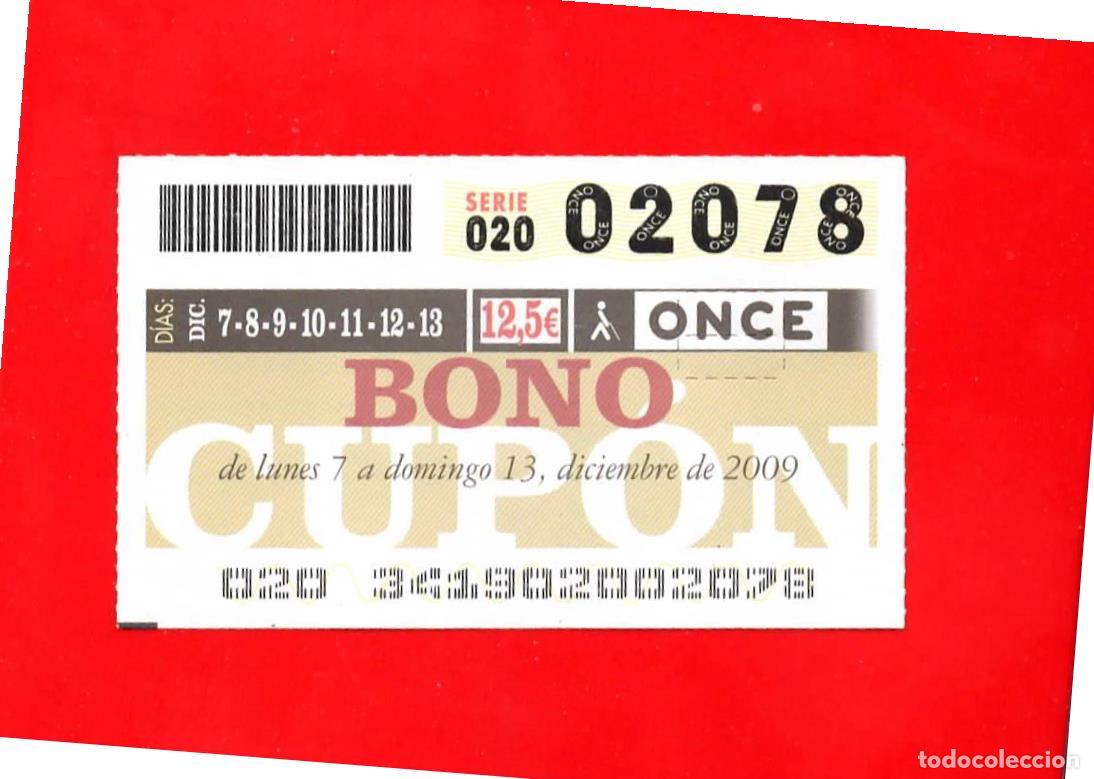 Coupon ONCE: Bono Cup&oacute;n de la ONCE sin Tarjeta del a&ntilde;o 2009