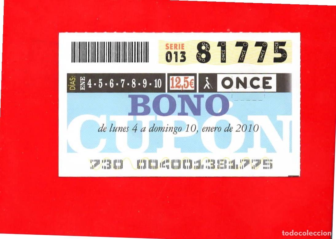 ONCE Coupons: Bono Cup&oacute;n de la ONCE sin Tarjeta del a&ntilde;o 2010