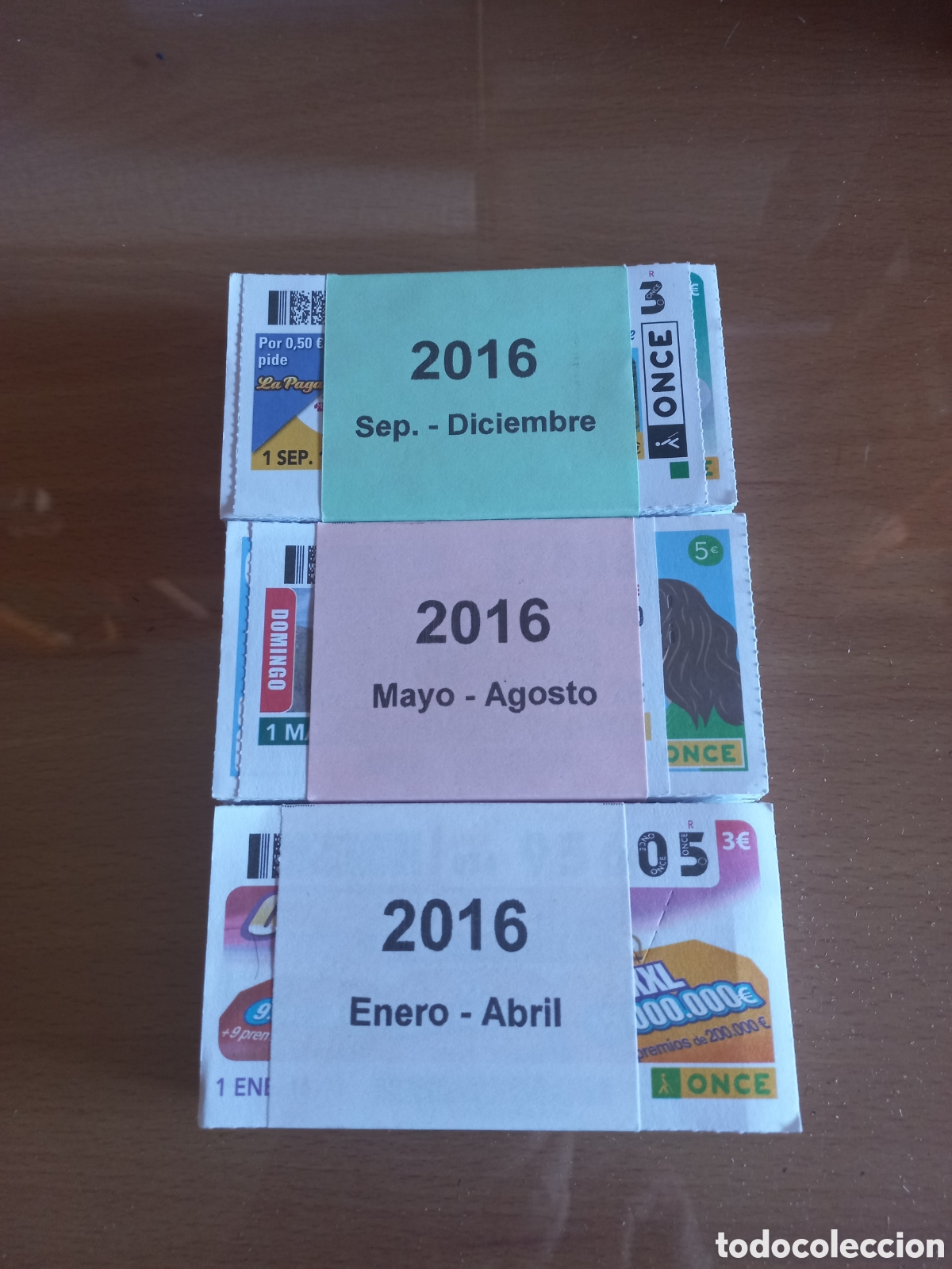 Cupones ONCE: CUPONES ONCE A&Ntilde;O 2016. - Foto 1