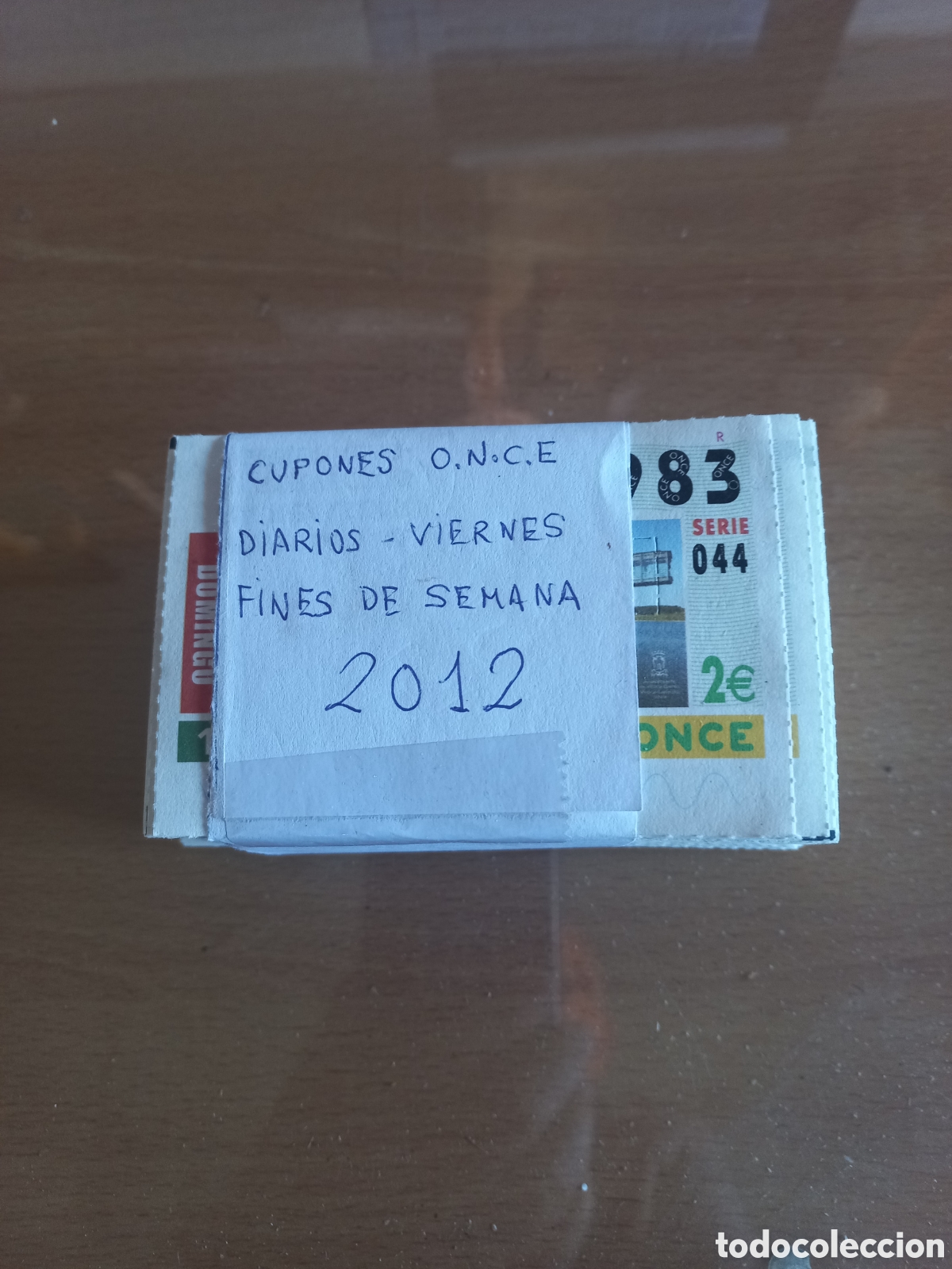 Cupones ONCE: CUPONES ONCE A&Ntilde;O 2012. - Foto 1