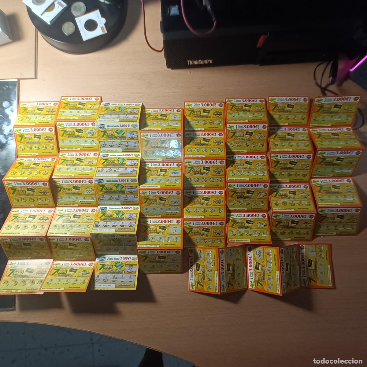 Cupones ONCE: Cupones Once Bloque de 5, 6, 7, Rascas - Foto 1