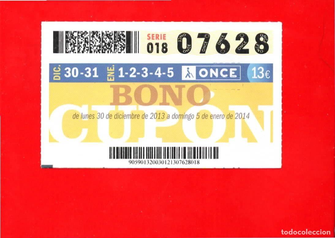 Cupones ONCE: Bono Cup&oacute;n de la ONCE sin Tarjeta del a&ntilde;o 2014