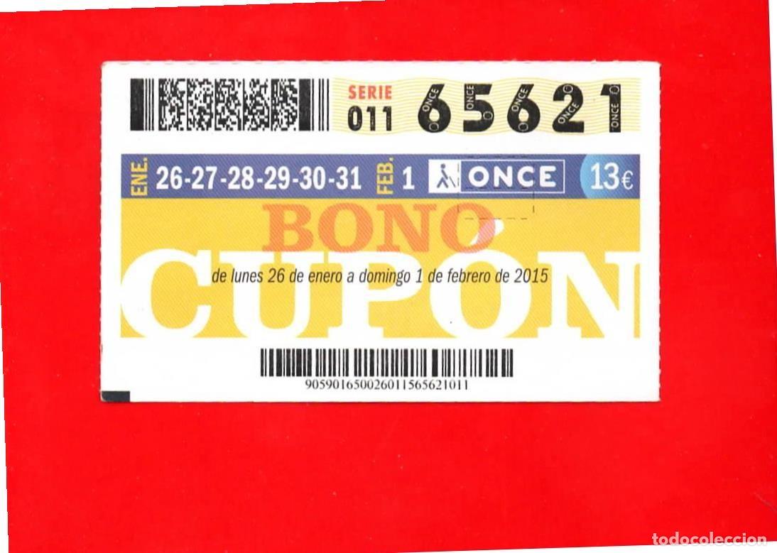 Cupones ONCE: Bono Cup&oacute;n de la ONCE sin Tarjeta del a&ntilde;o 2015