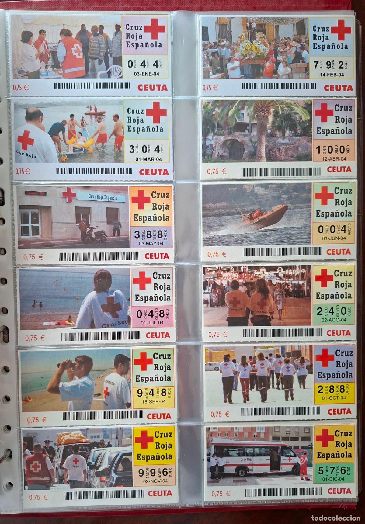 Cupones ONCE: 12 CALENDARIOS DE COCA COLA 2004.