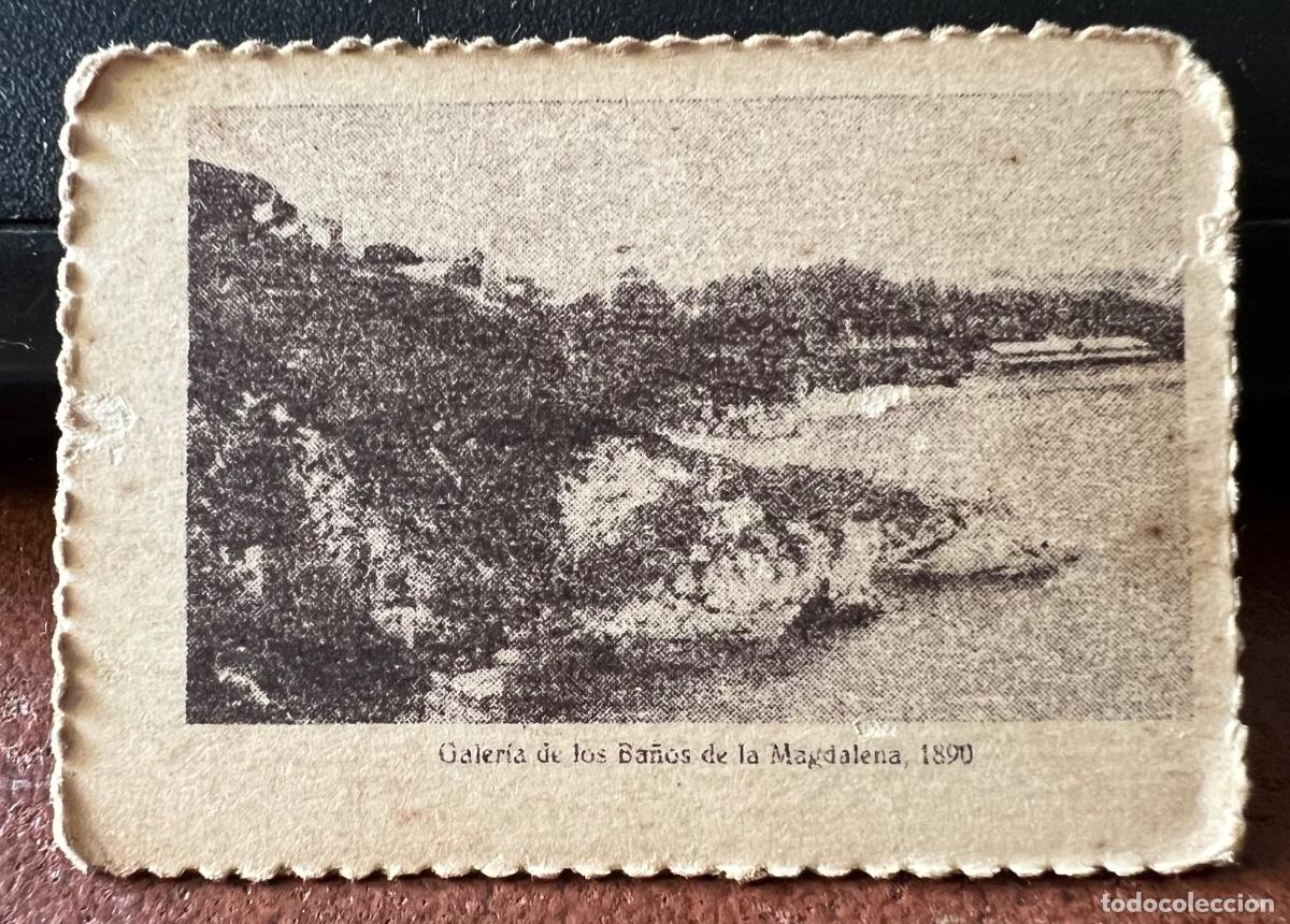 Cupones ONCE: Cromo cup&oacute;n ben&eacute;fico de los ciegos de Santander - A&ntilde;o 1937
