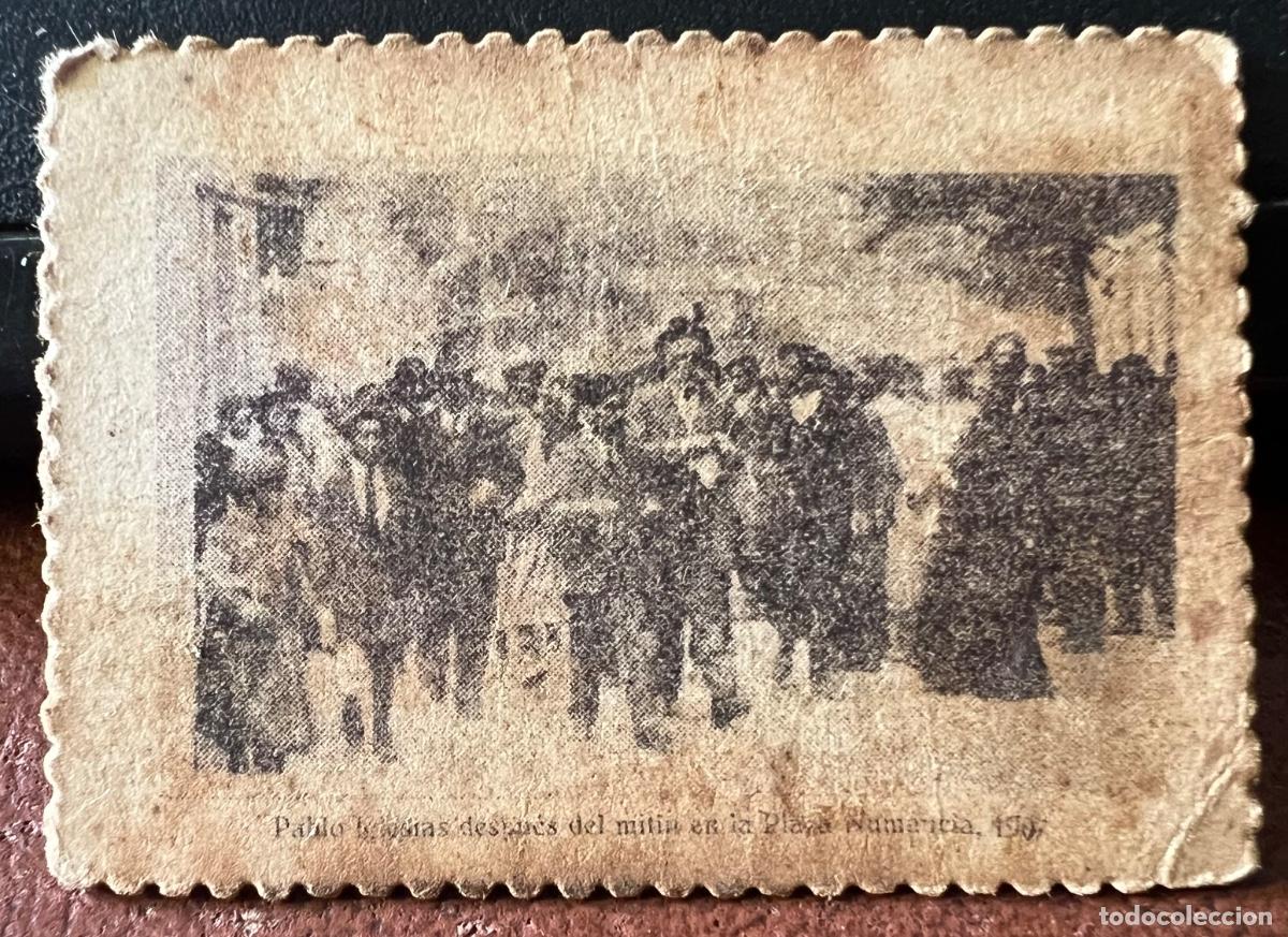 Cupones ONCE: Cromo cup&oacute;n ben&eacute;fico de los ciegos de Santander - A&ntilde;o 1937