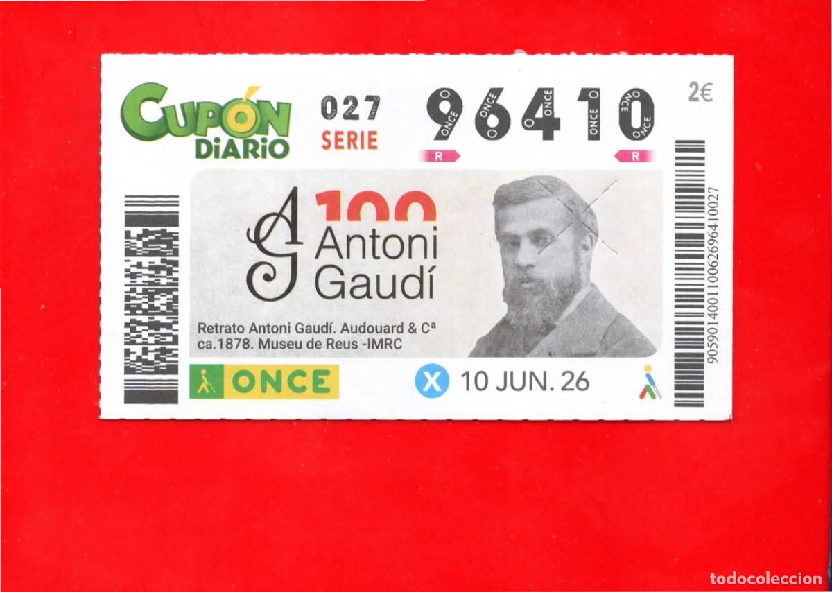 Cupones ONCE: Cup&oacute;n ONCE 10 junio 2026