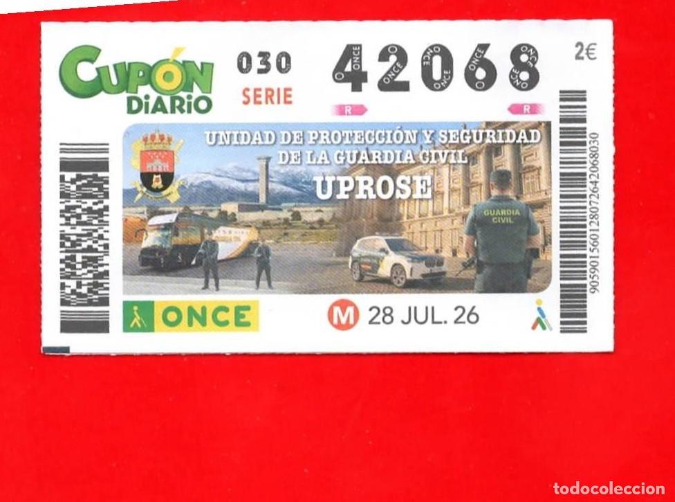 Cupones ONCE: Cup&oacute;n ONCE 28 julio 2026