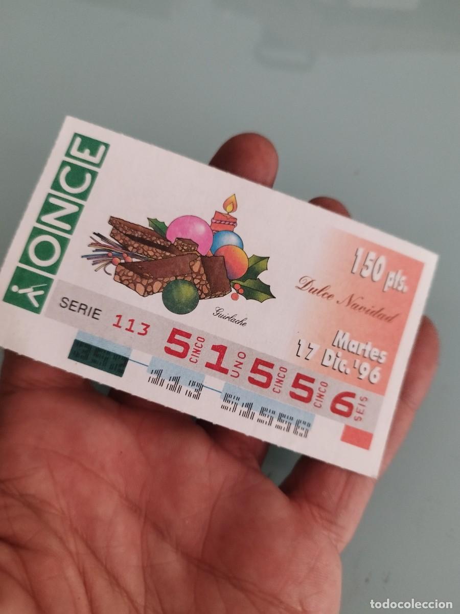 Cupones ONCE: ONCE de la serie tem&aacute;tica &rdquo;Dulce Navidad&rdquo; (Guirlache) correspondiente al sorteo del martes 17 Dic.