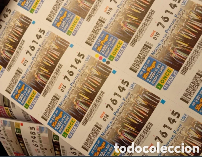 Cupones ONCE: Cupones de la ONCE de la pandemia de COVID 19