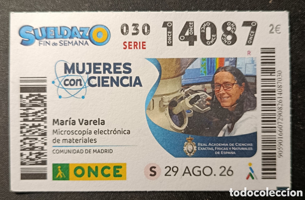 Cupones ONCE: N&deg; 14087 (29/AGOSTO/2026)-MADRID