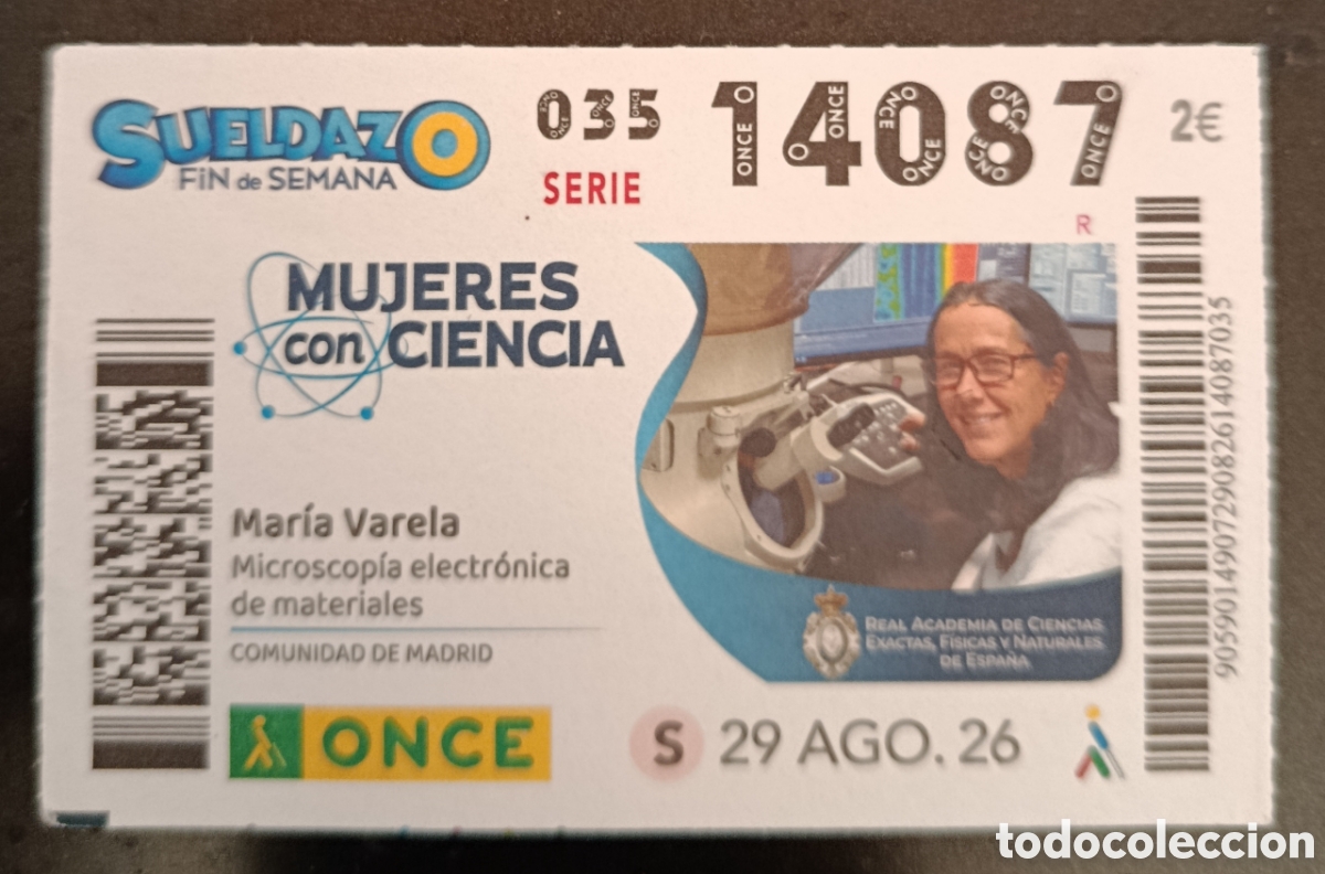 Cupones ONCE: N&deg; 14087 (29/AGOSTO/2026)-MADRID