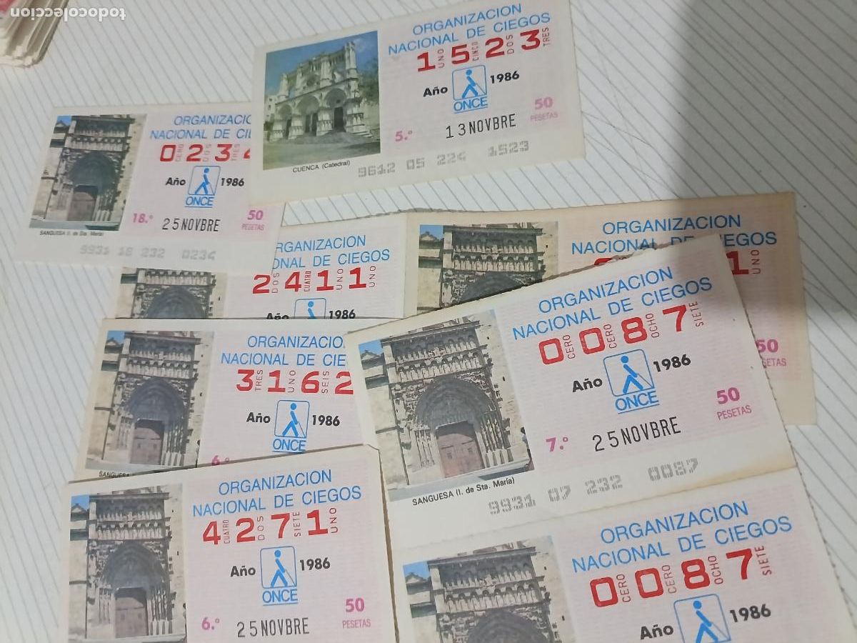 Cupones ONCE: 8 cupones ONCE, 1988