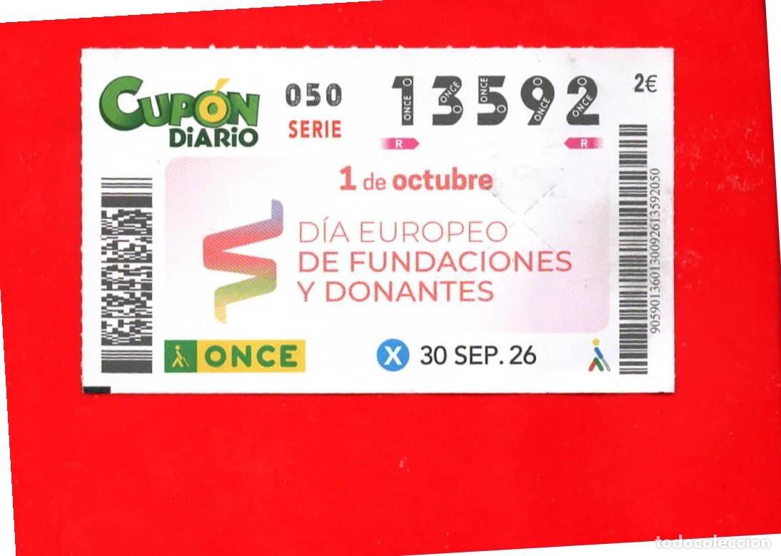 Cupones ONCE: Cup&oacute;n ONCE 30 septiembre 2026 - Foto 1