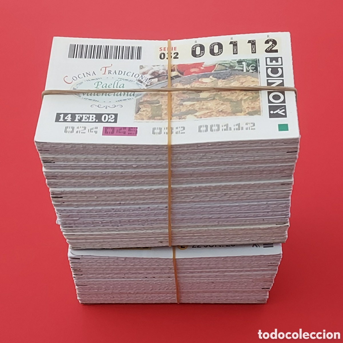 Cupones ONCE: GRAN LOTE 1000 CUPONES DE LA ONCE DE DIARIO. DISTINTO N&Uacute;MEROS, IDEAL PARA LA NUM&Eacute;RICA