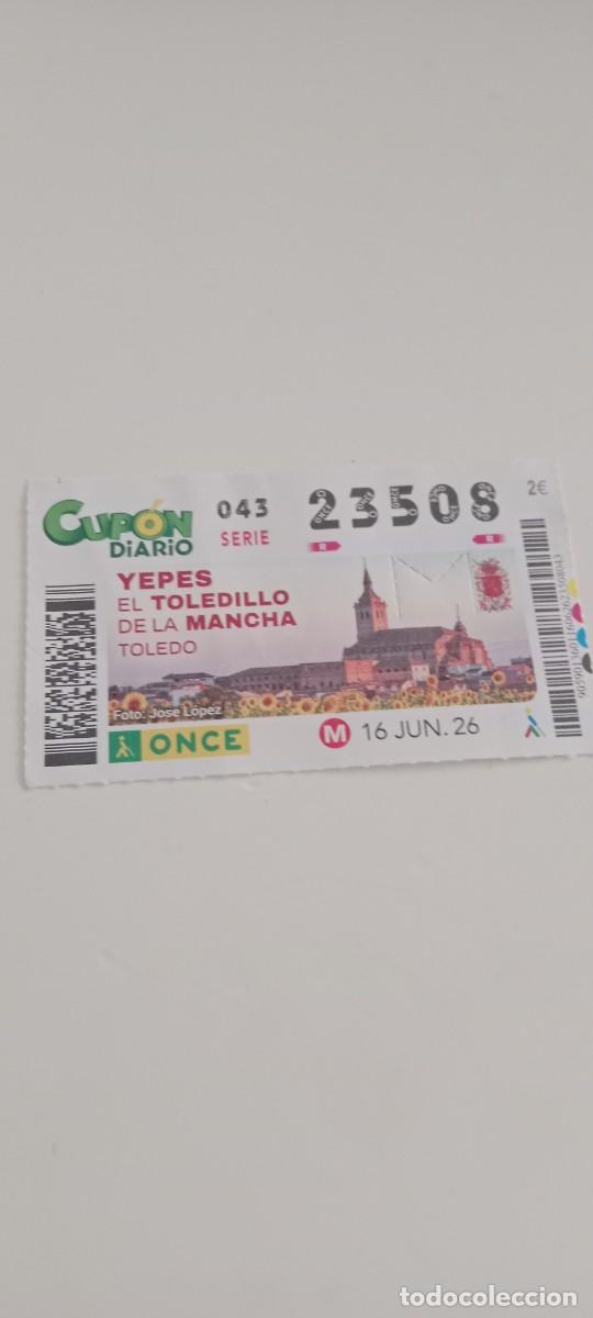 Cupones ONCE: CUPON DE LA ONCE LA DE FOTO C-VA3 - Foto 1