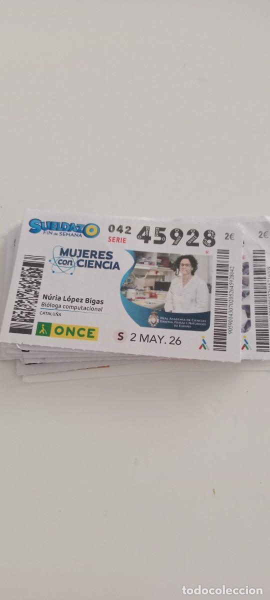 Cupones ONCE: CUPON DE LA ONCE LA DE FOTO C-VA3