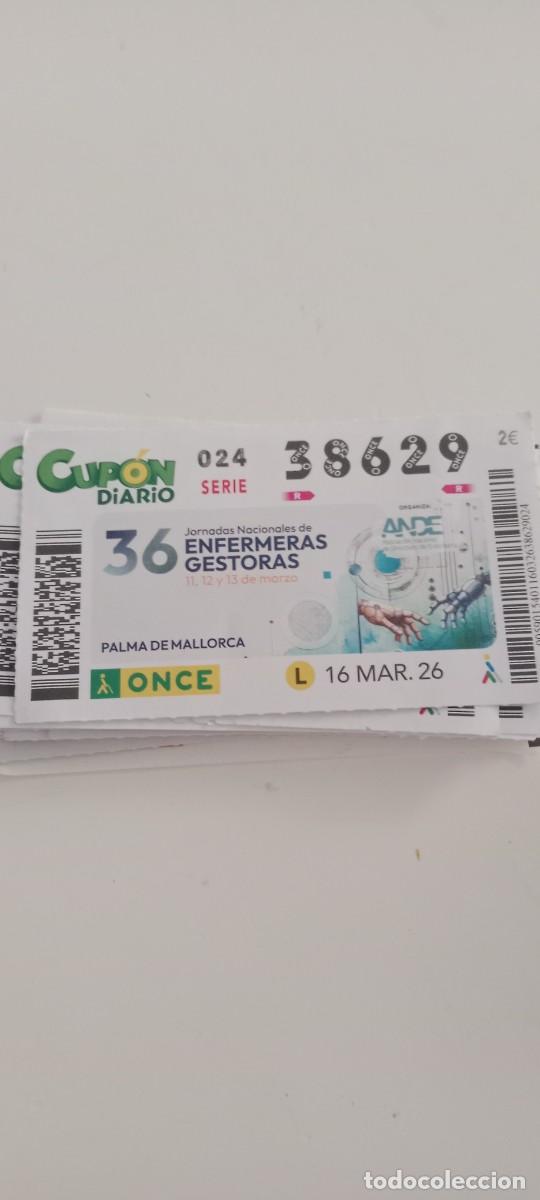 Cupones ONCE: CUPON DE LA ONCE LA DE FOTO C-VA3