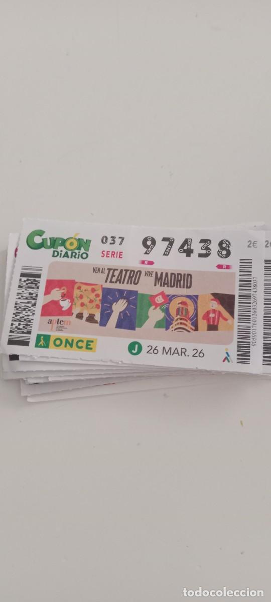 Cupones ONCE: CUPON DE LA ONCE LA DE FOTO C-VA3 - Foto 1