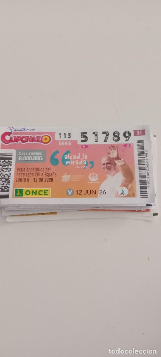 Cupones ONCE: CUPON DE LA ONCE LA DE FOTO C-VA3