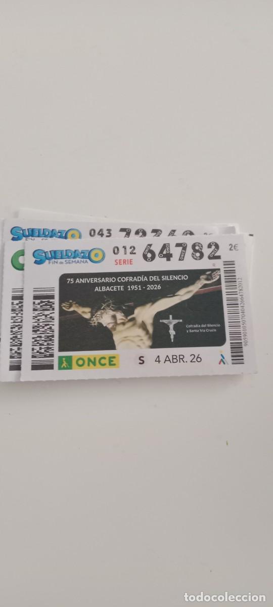 Cupones ONCE: CUPON DE LA ONCE LA DE FOTO C-VA3