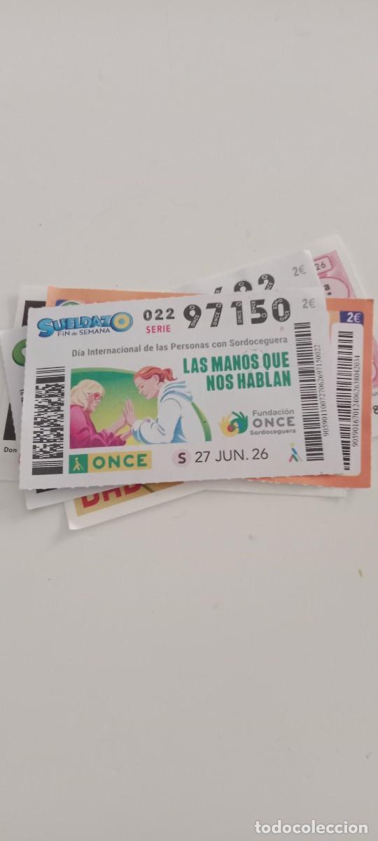 Cupones ONCE: CUPON DE LA ONCE LA DE FOTO C-VA3 - Foto 1