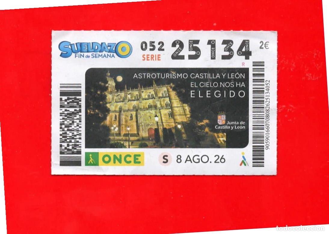 Cupones ONCE: Cup&oacute;n ONCE 8 agosto 2026
