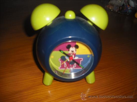 Despertadores antiguos: reloj despertador micky - Foto 1